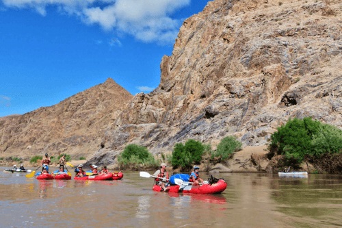 orange river canoe 002